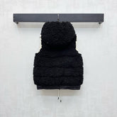 MONCLER 25S DOWN VEST IN BLACK 105